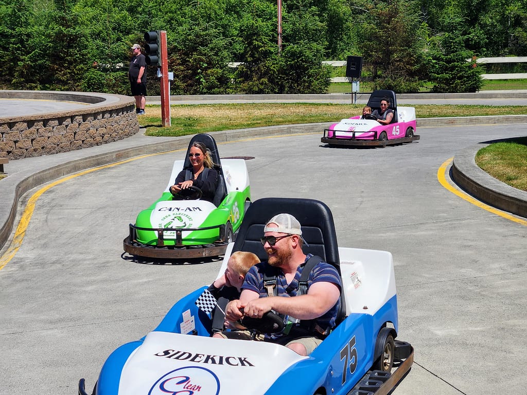 Go-karts in Seaside, Oregon
