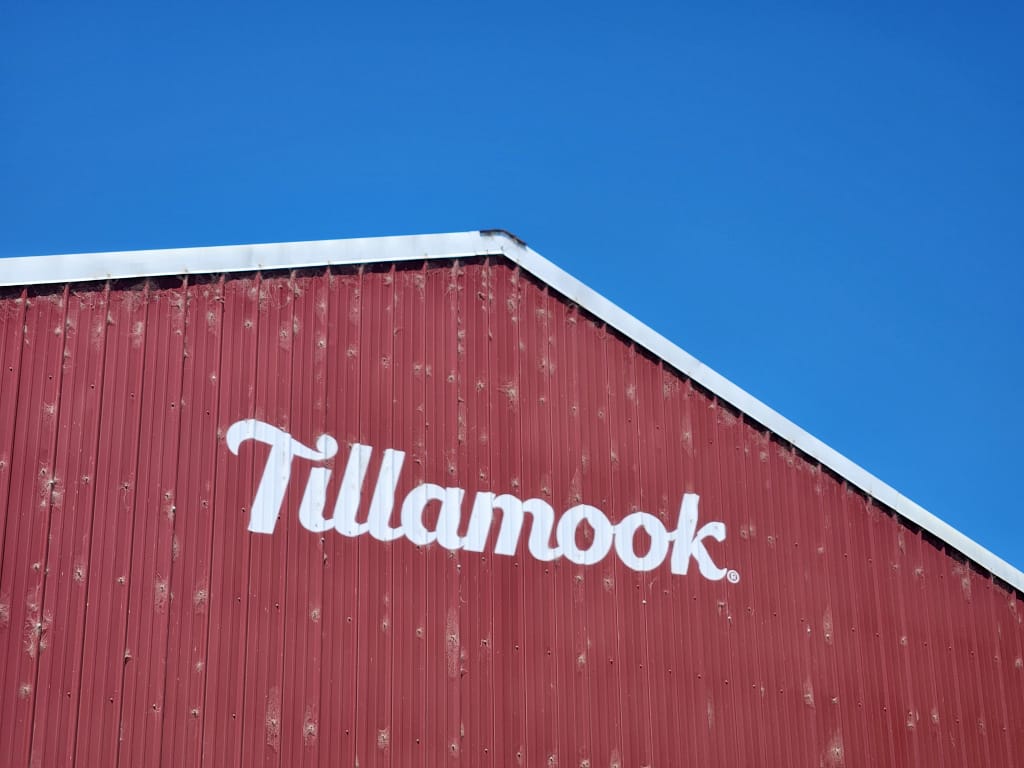 Tillamook Creamery barn building
